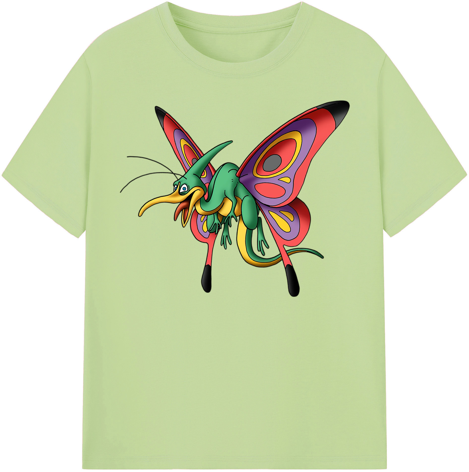 （画像用） ドラゴンクエスト Doragon Kuesuto Dragon Quest 綿100％半袖Tシャツ（フロントプリント）